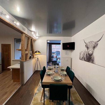 Apartment Humboldt 3 Schlafzimmer,Wifi, Netflix Parken, Terrasse, Klimatisiert, Naehe Zentrum Jena Eksteriør billede