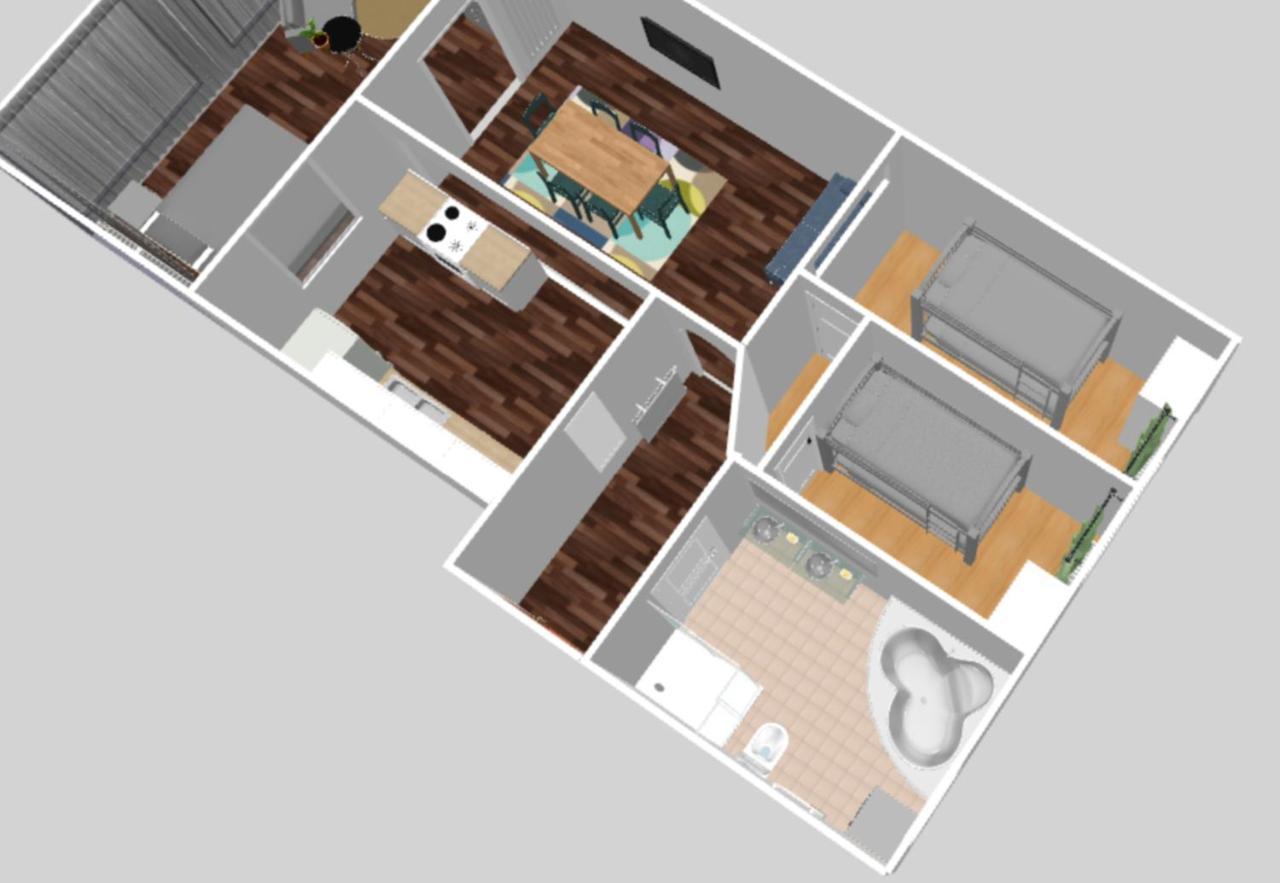 Apartment Humboldt 3 Schlafzimmer,Wifi, Netflix Parken, Terrasse, Klimatisiert, Naehe Zentrum Jena Eksteriør billede