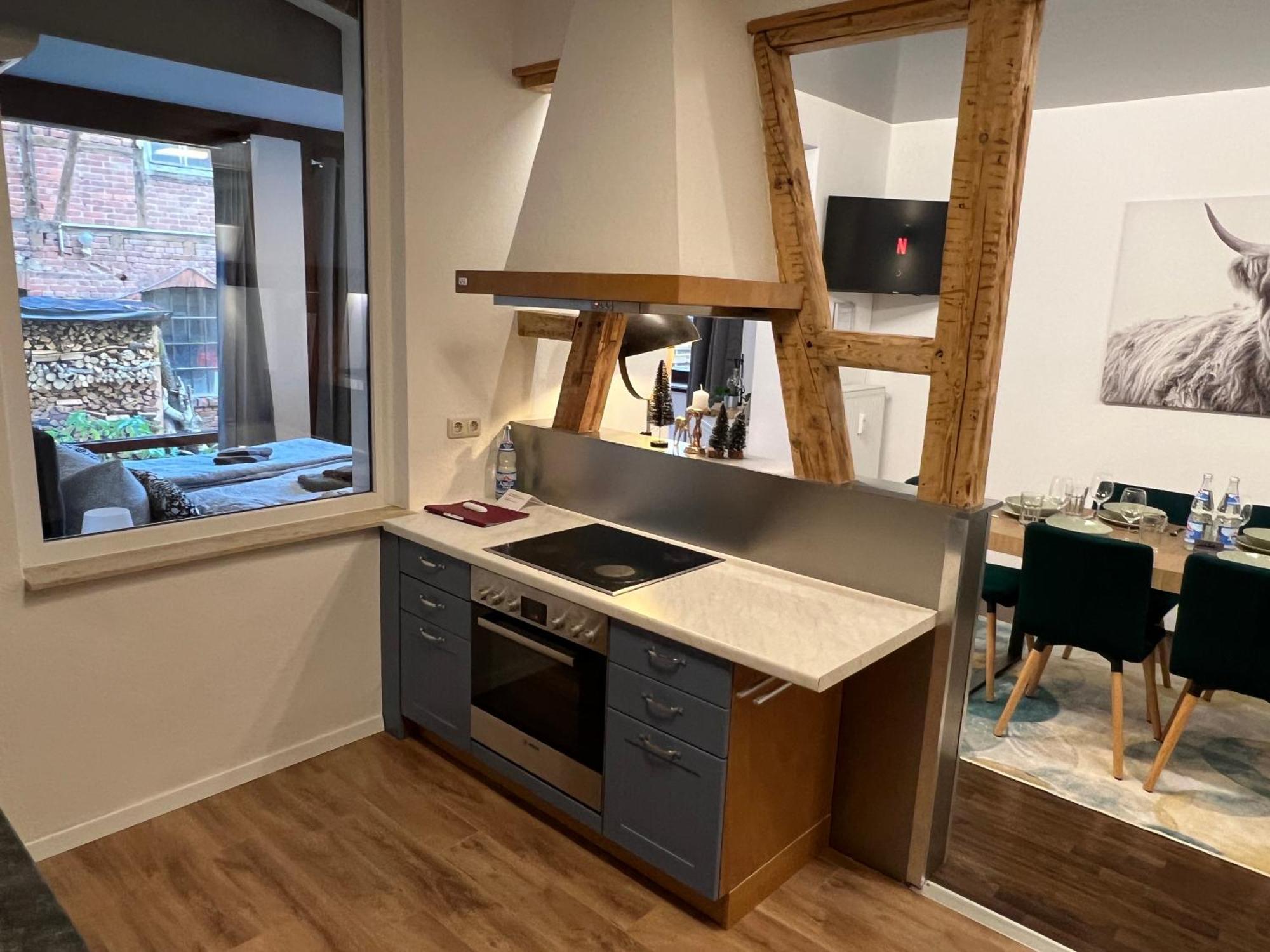 Apartment Humboldt 3 Schlafzimmer,Wifi, Netflix Parken, Terrasse, Klimatisiert, Naehe Zentrum Jena Eksteriør billede