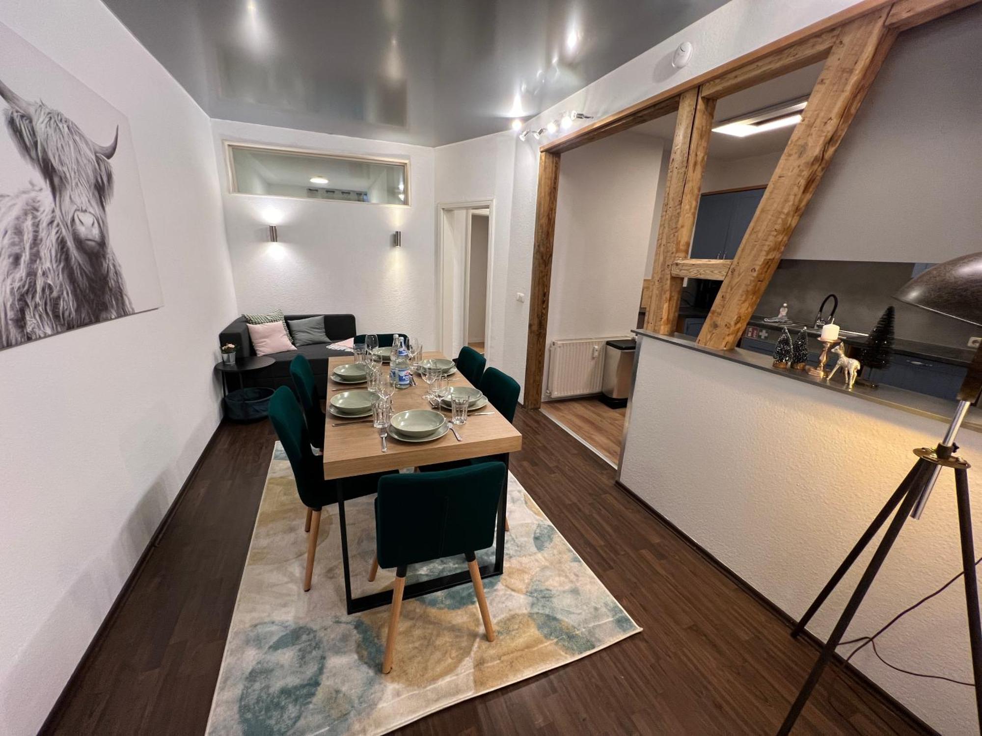 Apartment Humboldt 3 Schlafzimmer,Wifi, Netflix Parken, Terrasse, Klimatisiert, Naehe Zentrum Jena Eksteriør billede